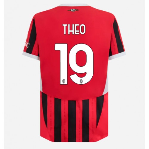 Dres AC Milan Theo Hernandez #19 Domaci 2024-25 Kratak Rukav